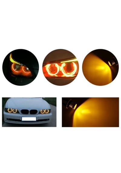 Bmw E39 Led Far Ampulü Sarı Renk Led Far Ampulü