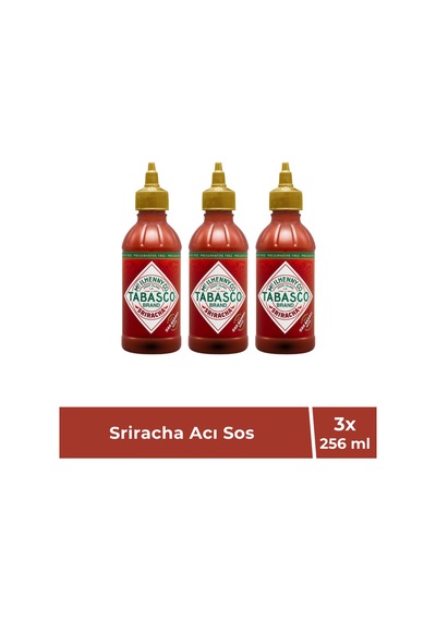Sriracha Acı Biber Sosu 256 Ml X3