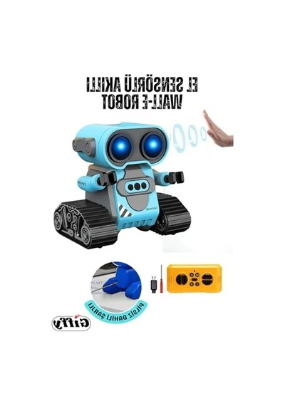 Akıllı Uzaktan Kumandalı Robot, Sesli Ve Işıklı Eğlenceli Oyun