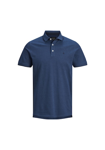 Jack & Jones Jack&jones Paulos Erkek Lacivert Klasik Yaka Polo Tişört 12136668-NVY Lacivert