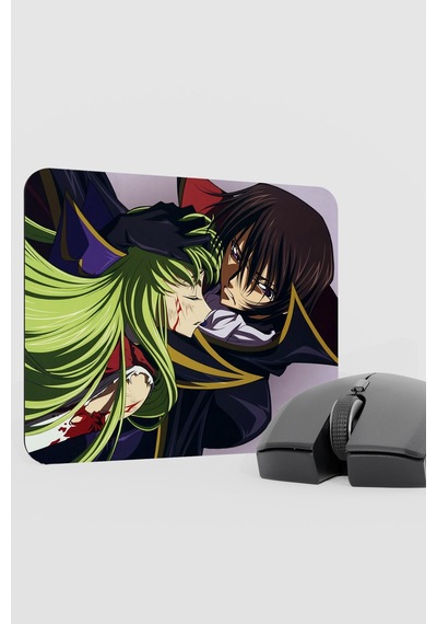 Code Geass Anime V2 - 22x18 Gaming Kauçuk Kaymaz Taban Mouse Pad Fare Altlığı