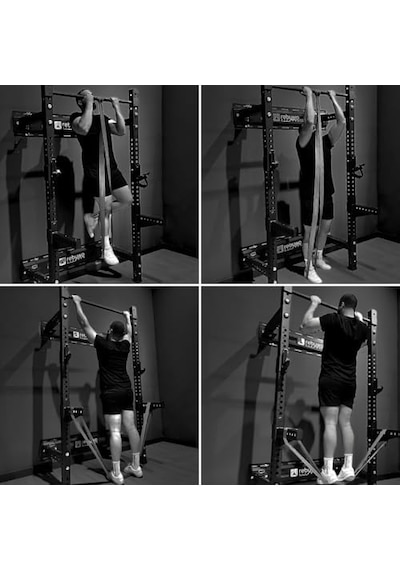 Barfiks Lastiği Yumuşak Direnç Bandı Pull Up Assistance Band Barfiks Çekme Destek Lastiği, Fitness Egzersiz Bandı Sarı
