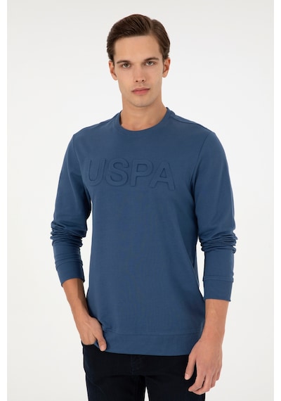 U.s. Polo Assn. Erkek İndigo Sweatshirt 50289058-vr028 Indigo