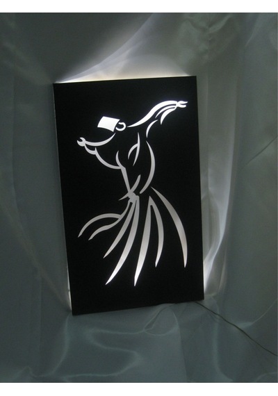 30X45Cm M3 Decorium Ledli Semazen Duvar Aydınlatması