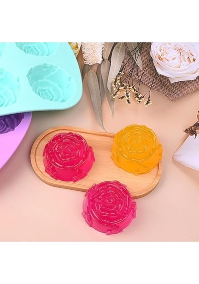 Silikon Kalıplar, 4 Parça Çiçek Desenli Premium Kalıp Seti, Yüksek Kaliteli Esnek Silikon, Pasta, Dondurma, Şekerleme Ve Mum Yapımı İçin İdeal Kolay Çıkarılabilir Ve Bulaşık Makinesi Güvenli Silikon Kalıplar, 4 Parça Çiçek Desenli Premium Kalıp Seti, Yüksek Kaliteli Esnek Silikon, Pasta, Dondurma, Şekerleme Ve Mum Yapımı İçin İdeal Kolay Çıkarılabilir Ve Bulaşık Makinesi Güvenli