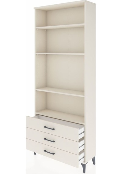 Arges Dolap 4 Raflı 3 Çekmeceli 88x30x221 Aytaşı-aytaşı Aytaşı