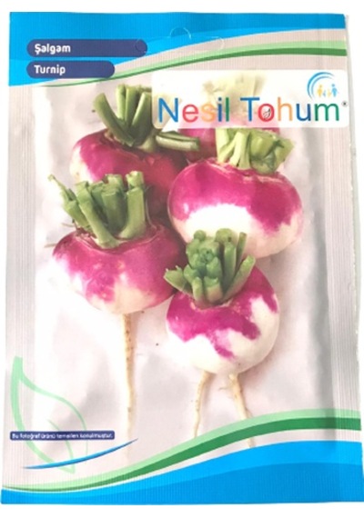 Şalgam Turnip Atalık Tohum 3 Paket