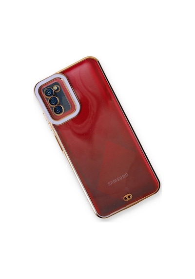 Cosmotex Newface Samsung Galaxy Uyumlu  A03s Kılıf Liva Lens Silikon - Lila