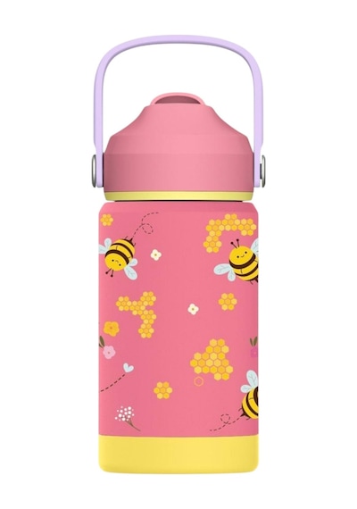 Sipnjoy - Flipsip Çocuk Su Termosu 360 Ml - Bee Honey