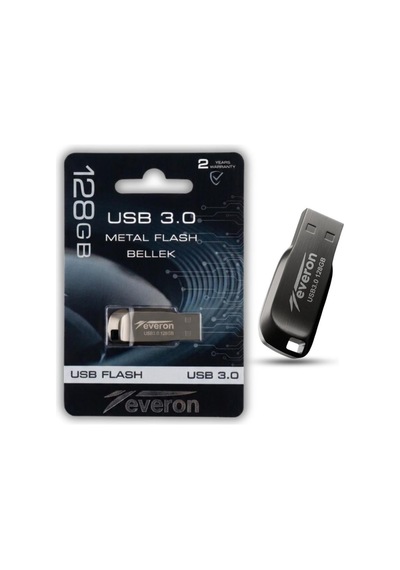 Everon 128gb Usb 3.0 Metal Flash Bellek Yüksek Hızlı Usb Bellek