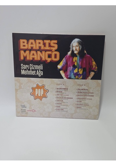 Barış Manço Sarı Çizmeli Mehmet Ağa Lp Plak