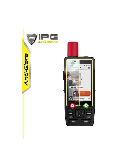 Garmin Gpsmap H1i Plus Gps İçin Anti-glare Parlama Önleyici Mat Ekran Koruyucu 2 Adet