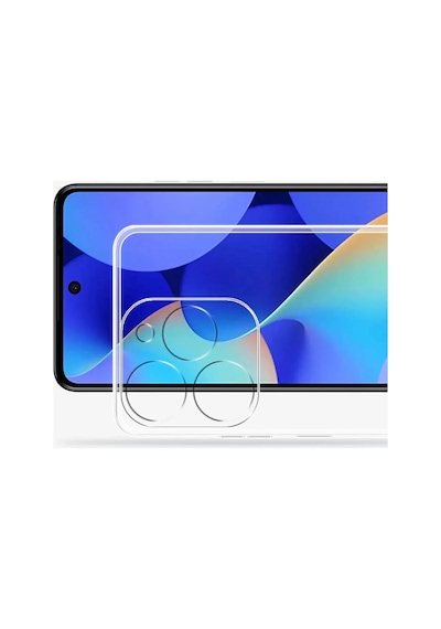 Newface - 675 - Tecno Spark Go 2024 Kılıf Lüx - Csmo-tex - Şeffaf Silikon