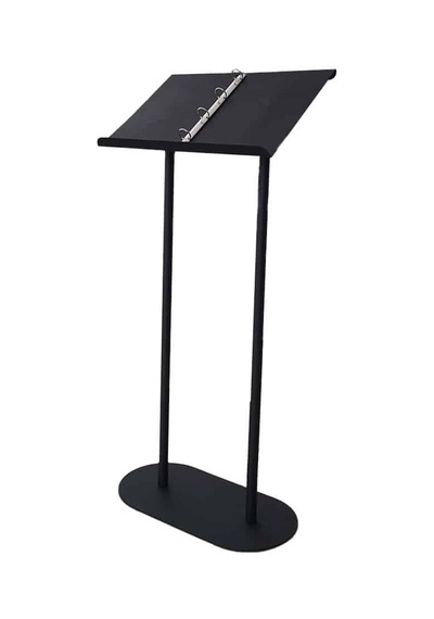 Restoran Önü Metal Menü Panosu Folder Dosya Tipi 2xa4