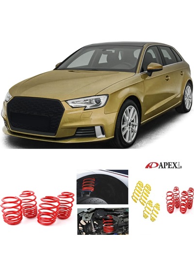 Audi A3 2017-2020 8v Apexi 4.5 Cm Helezon Spor Yay