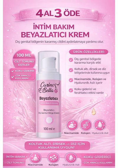 Beyazlatıcı Krem 100 Ml Toparlamaya Yardımcı Bakım Kremi