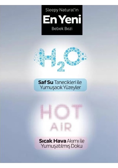 Sleepy Natural Double Soft Bebek Bezi Fırsat Paketi 2 Beden 48 Adet