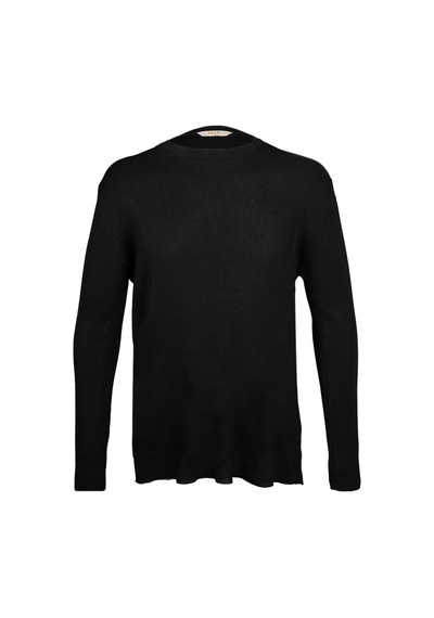 Hatemoğlu Siyah Regular Fit Bisiklet Yaka Fitilli Triko Kazak 34122024a001 002 Siyah Hatemoğlu Siyah Regular Fit Bisiklet Yaka Fitilli Triko Kazak 34122024a001 002 Siyah