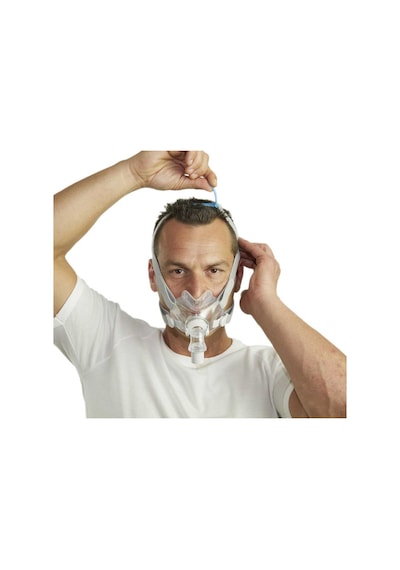 ResMed AirFit F30 CPAP BPAP Silikon Tam Yüz Ağız Burun Maskesi - Küçük Boy / Small