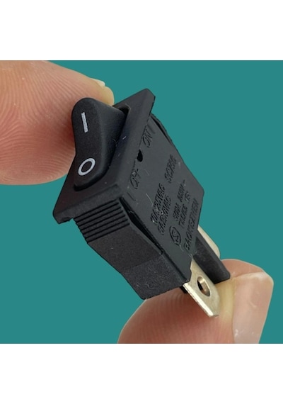 Ic-117a Mini Dar Işıksız Anahtar On-off 2p