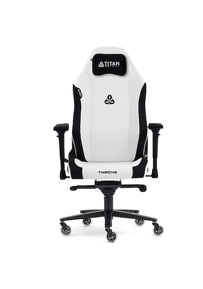 Tıtanseat Throne Leather Oyuncu Koltuğu Beyaz Diğer