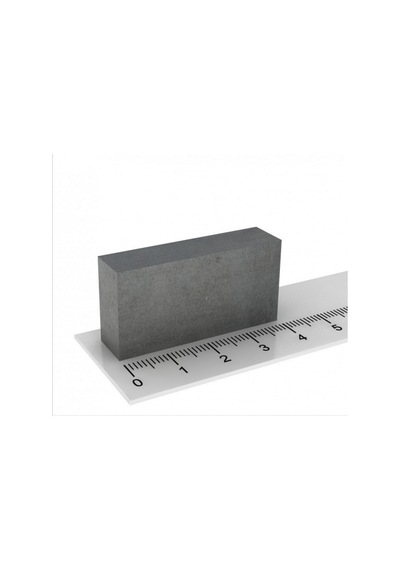10 Adet 40X20X10 Köşeli Ferrit Kömür Seramik Magnet Mıknatıs N11.2412
