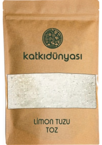 Katkı Dünyası Limon Tuzu Toz 1 KG