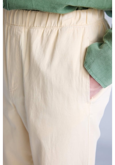 DeFacto Bol Rahat Kesim Wide Leg Yazlık Keten Pantolon C2727AX25SPBG760