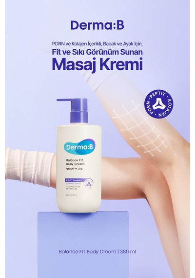 Pdrn Ve Kolajen İçerikli, Fit Ve Sıkı Görünüm Sunan Masaj Kremi Derma:b Balance Fıt Body Cream