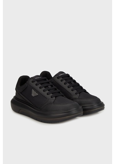 Emporio Armani Erkek Ayakkabı Em003666 Af19532 Mc105 Siyah Siyah