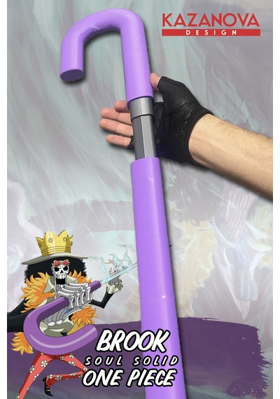Kazanova Design Brook Soul Solid One Piece Anime Katlanabilir Kılıç