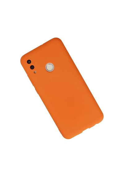 Huawei P Smart 2019 Kılıf Nano İçi Kadife Silikon - Turuncu 0.2M-Çok Renkli