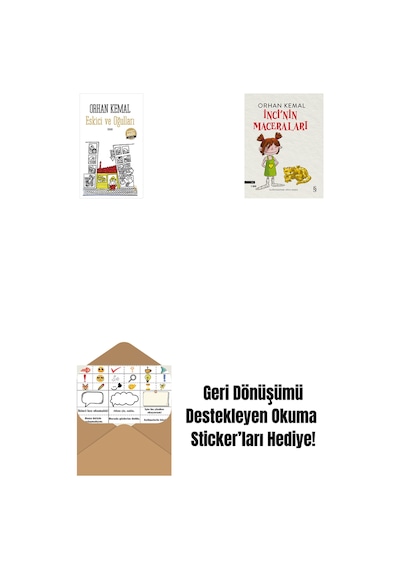 Eskici Ve Oğulları Midi Boy + İnci'nin Maceraları + Okuma Sticker'ları