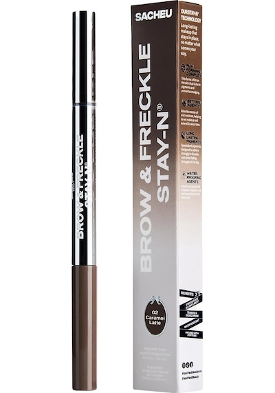 Sacheu Brow & Freckle Stay-n Kaş Ve Çil Belirginleştirici 02 Caramel Latte 0.48ml 02 Caramel Latte