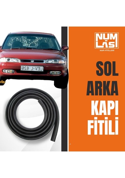 Mazda 626 Hatchback 1992-1999 Sol Arka Kapı Fitili-a Kalite-numlas-nm4199