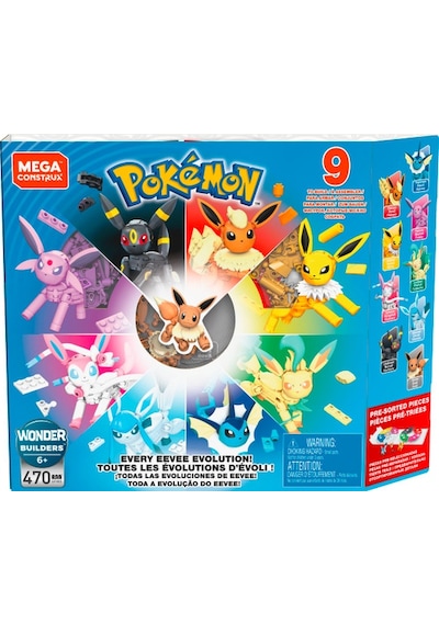 MEGA Pokémon Eevee Dönüşümleri GFV85