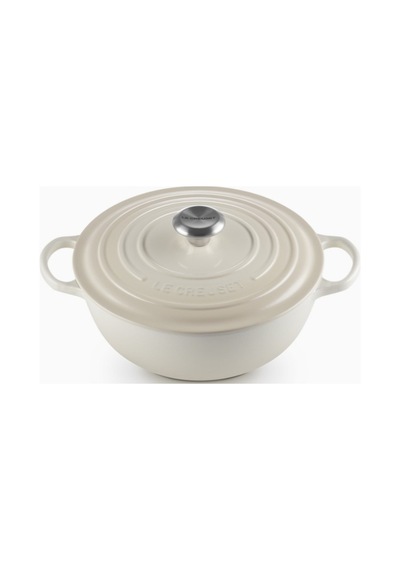 Le Creuset La Marmite Fransız Lüksü Döküm Tencere Krem 26 Cm