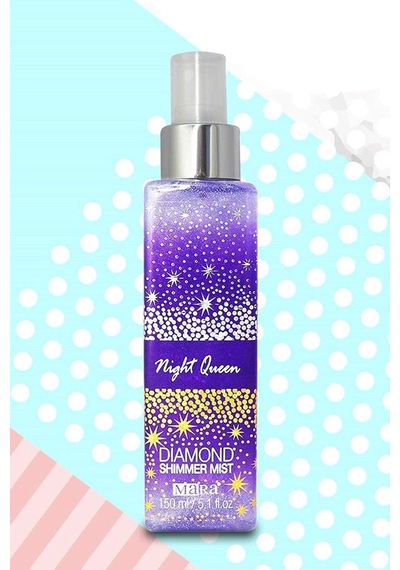 Kozmetik Imm212.267 Night Queen Diamond Shimmer Mist Vücut Spreyi Silver