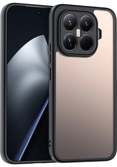Xiaomi 15t Pro Kılıf Kamera Korumalı Şeffaf Arka Yüzey Zore New Roll Kapak