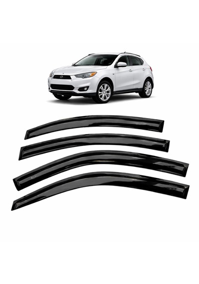 Mitsubishi Asx 2010 2022 Slim Cam Rüzgarlığı 4 Parça