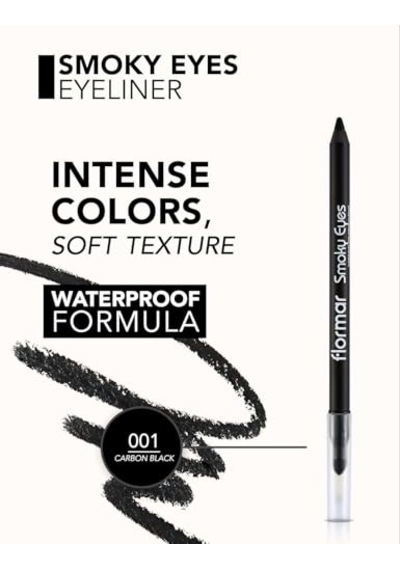 Pigmentli Mat Bitişli Suya Dayanıklı Göz Kalemi 102 Smoky Grey Genel