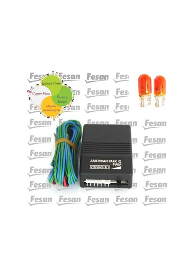 Ayarlı Sigortalı American Park Modülü Amber T10 Ampul N11.60