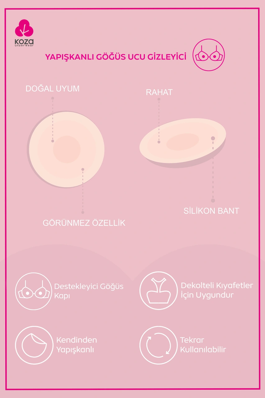 Göğüs Ucu Gizleyici 80633 Krem
