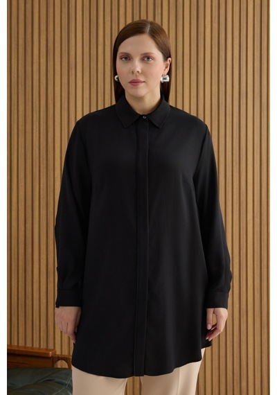 Aker Siyah Tunik Siyah Siyah