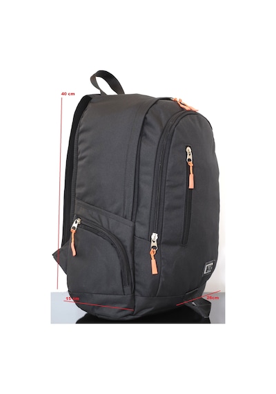 Konfores 1168 Unisex Anatomik Sırt Çantası - NKT01168-siyah
