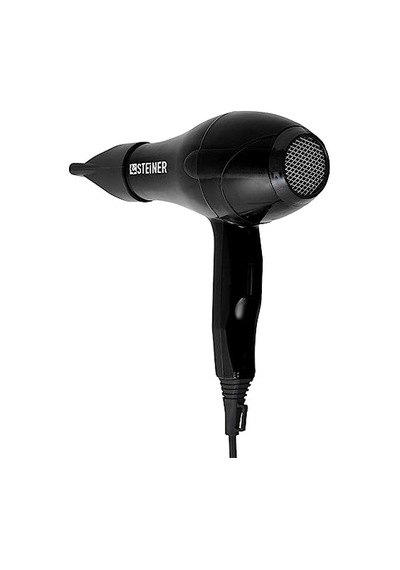 Alman 3600 Watt Profesyonel Saç Kurutma Makinesi Fön Makinesi Ac Motor Ms-9001 Siyah + 2 Adet Başlık