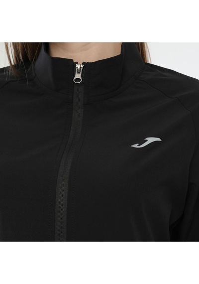 Joma 6231301 Kadın Önden Fermuarlı Siyah Sweat