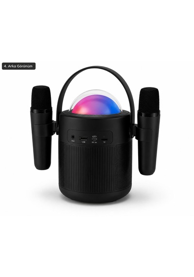Aggiy Party Pod Bluetooth Karaoke Hoparlör