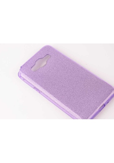 Samsung Uyumlu Galaxy J2 Prime Kılıf Zore Shining Silikon Mor