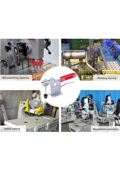 Goodhand Gh-220-wh Yatay Geçişli Kelepçe Düz Taban 400 Kg Kapas
